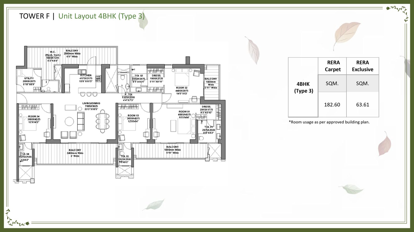 Godrej Vrikshya 3 bhk